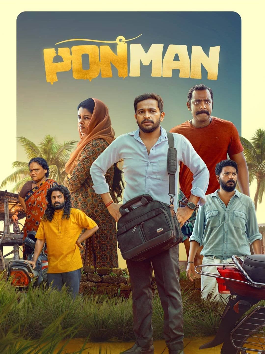 Free Ponman (2025) (Hindi + Malayalam) Dual Audio UnCut South Movie HD ESub – FILMYFLY